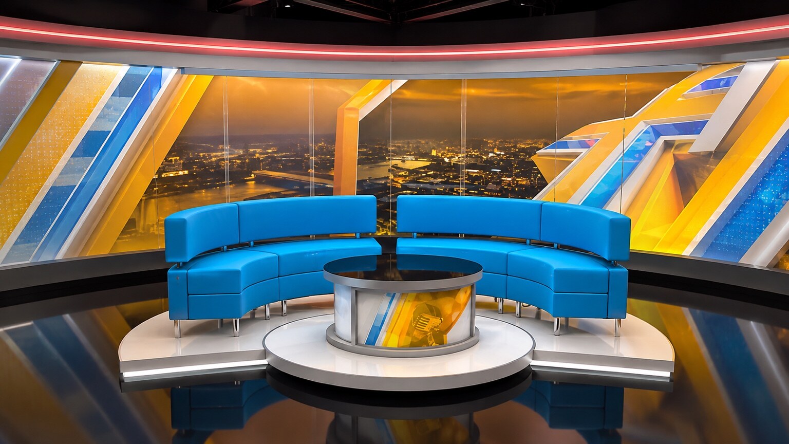 BBC XTRA studio design view 1