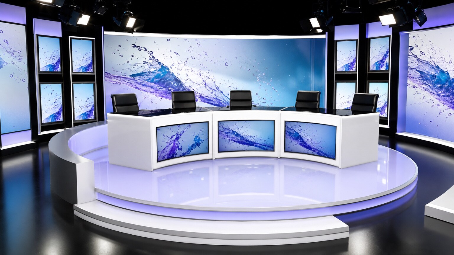 BBC ARABIC studio design view 4