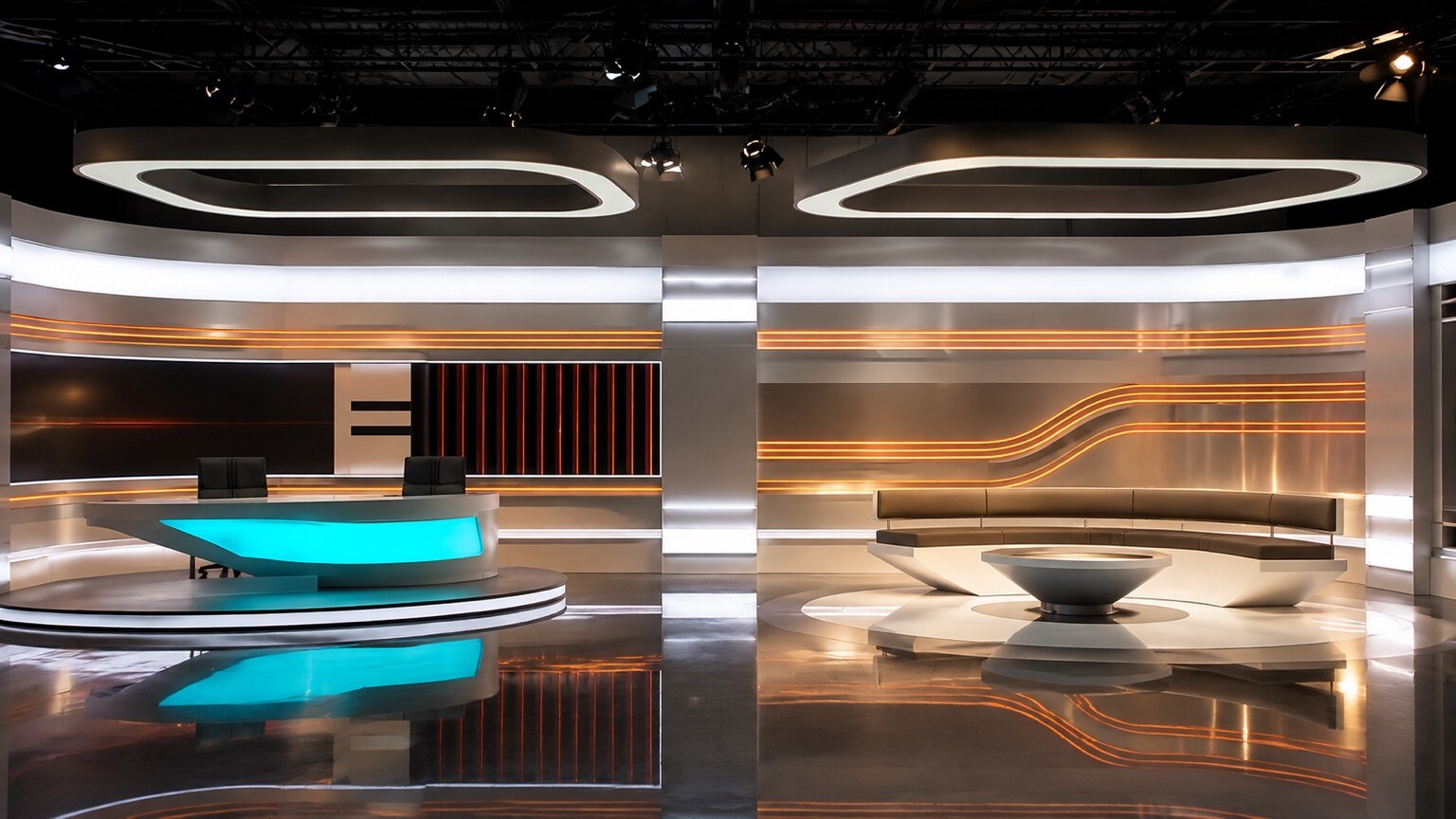 IRAQ TV studio design view 4
